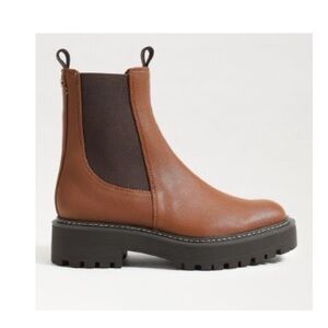 Sam Edelman Laguna Chelsea Boot (Brown Leather)